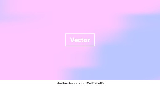 Iridescent holographic background. Foil rainbow texture. Abstract soft pastel colors backdrop. Trendy creative vector cosmic gradient. Vibrant print illustration. Creative neon template for banner.