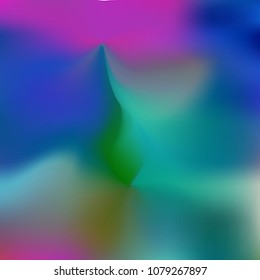 Iridescent holographic background. Foil rainbow texture. Abstract soft pastel colors backdrop. Trendy creative vector cosmic gradient. Vibrant print illustration. Creative neon template for banner.