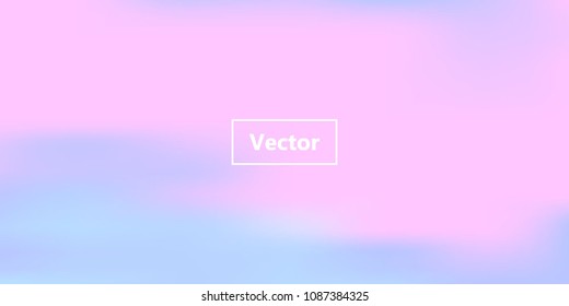 Iridescent holographic background. Foil rainbow texture. Abstract soft pastel colors backdrop. Trendy creative vector cosmic gradient. Vibrant print illustration. Creative neon template for banner.