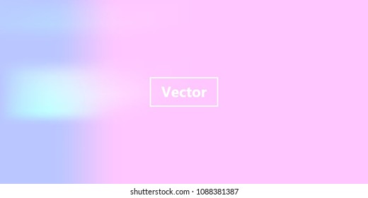 Iridescent holographic background. Foil rainbow texture. Abstract soft pastel colors backdrop. Trendy creative vector cosmic gradient. Vibrant print illustration. Creative neon template for banner.