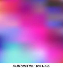 Iridescent holographic background. Foil rainbow texture. Abstract soft pastel colors backdrop. Trendy creative vector cosmic gradient. Vibrant print illustration. Creative neon template for banner.