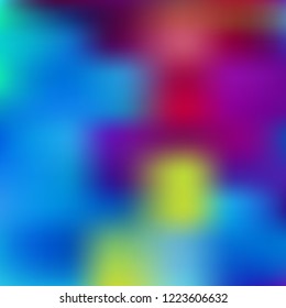 Iridescent holographic background. Foil rainbow texture. Abstract soft pastel colors backdrop. Trendy creative vector cosmic gradient. Vibrant print illustration. Creative neon template for banner.