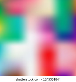 Iridescent holographic background. Foil rainbow texture. Abstract soft pastel colors backdrop. Trendy creative vector cosmic gradient. Vibrant print illustration. Creative neon template for banner.
