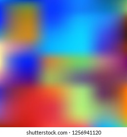 Iridescent holographic background. Foil rainbow texture. Abstract soft pastel colors backdrop. Trendy creative vector cosmic gradient. Vibrant print illustration. Creative neon template for banner.