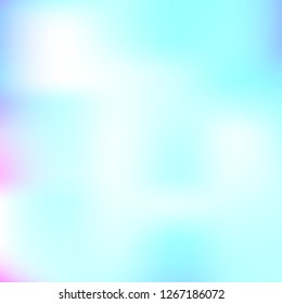 Iridescent holographic background. Foil rainbow texture. Abstract soft pastel colors backdrop. Trendy creative vector cosmic gradient. Vibrant print illustration. Creative neon template for banner.