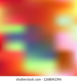 Iridescent holographic background. Foil rainbow texture. Abstract soft pastel colors backdrop. Trendy creative vector cosmic gradient. Vibrant print illustration. Creative neon template for banner.