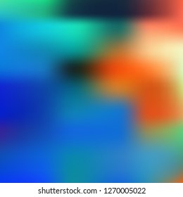 Iridescent holographic background. Foil rainbow texture. Abstract soft pastel colors backdrop. Trendy creative vector cosmic gradient. Vibrant print illustration. Creative neon template for banner.