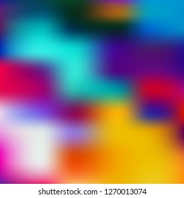 Iridescent holographic background. Foil rainbow texture. Abstract soft pastel colors backdrop. Trendy creative vector cosmic gradient. Vibrant print illustration. Creative neon template for banner.