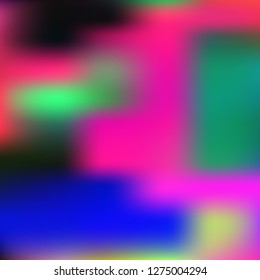 Iridescent holographic background. Foil rainbow texture. Abstract soft pastel colors backdrop. Trendy creative vector cosmic gradient. Vibrant print illustration. Creative neon template for banner.