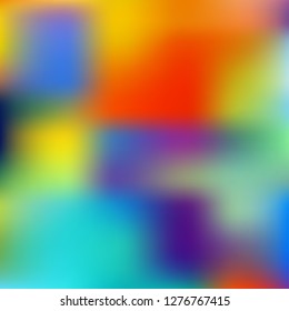 Iridescent holographic background. Foil rainbow texture. Abstract soft pastel colors backdrop. Trendy creative vector cosmic gradient. Vibrant print illustration. Creative neon template for banner.