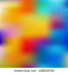 Iridescent holographic background. Foil rainbow texture. Abstract soft pastel colors backdrop. Trendy creative vector cosmic gradient. Vibrant print illustration. Creative neon template for banner.