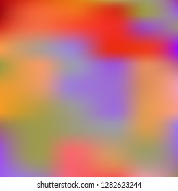 Iridescent holographic background. Foil rainbow texture. Abstract soft pastel colors backdrop. Trendy creative vector cosmic gradient. Vibrant print illustration. Creative neon template for banner.