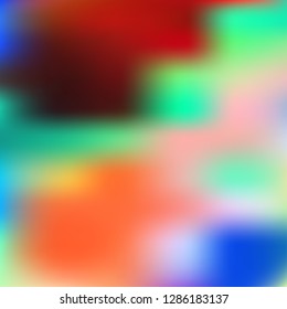 Iridescent holographic background. Foil rainbow texture. Abstract soft pastel colors backdrop. Trendy creative vector cosmic gradient. Vibrant print illustration. Creative neon template for banner.
