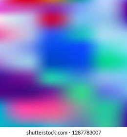 Iridescent holographic background. Foil rainbow texture. Abstract soft pastel colors backdrop. Trendy creative vector cosmic gradient. Vibrant print illustration. Creative neon template for banner.