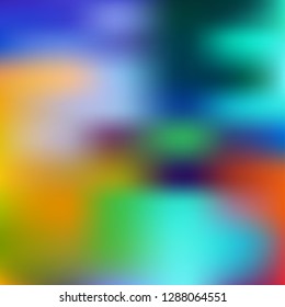 Iridescent holographic background. Foil rainbow texture. Abstract soft pastel colors backdrop. Trendy creative vector cosmic gradient. Vibrant print illustration. Creative neon template for banner.
