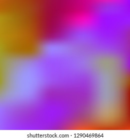 Iridescent holographic background. Foil rainbow texture. Abstract soft pastel colors backdrop. Trendy creative vector cosmic gradient. Vibrant print illustration. Creative neon template for banner.