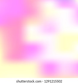 Iridescent holographic background. Foil rainbow texture. Abstract soft pastel colors backdrop. Trendy creative vector cosmic gradient. Vibrant print illustration. Creative neon template for banner.