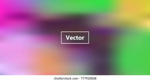 Iridescent holographic background. Foil rainbow texture. Abstract soft pastel colors backdrop. Trendy creative vector cosmic gradient. Vibrant print illustration. Creative neon template for banner.