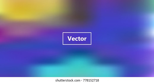Iridescent holographic background. Foil rainbow texture. Abstract soft pastel colors backdrop. Trendy creative vector cosmic gradient. Vibrant print illustration. Creative neon template for banner.