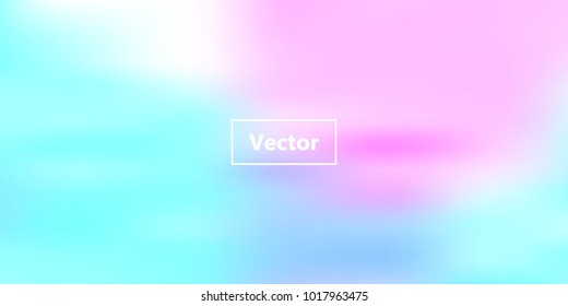 Iridescent holographic background. Spring rainbow texture. Abstract soft pastel colors backdrop. Trendy creative vector cosmic gradient. Vibrant print illustration. Creative neon template for banner.