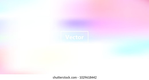 Iridescent holographic background. Spring rainbow texture. Abstract soft pastel colors backdrop. Trendy creative vector cosmic gradient. Vibrant print illustration. Creative neon template for banner.