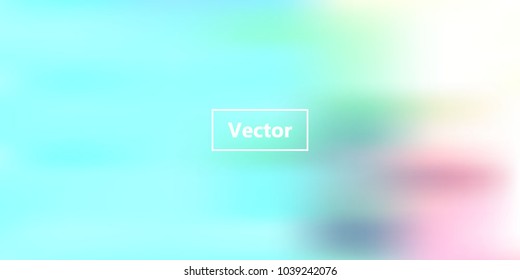 Iridescent holographic background. Spring rainbow texture. Abstract soft pastel colors backdrop. Trendy creative vector cosmic gradient. Vibrant print illustration. Creative neon template for banner.