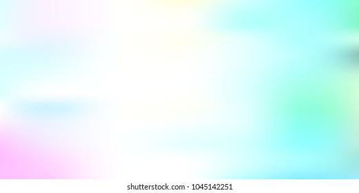 Iridescent holographic background. Spring rainbow texture. Abstract soft pastel colors backdrop. Trendy creative vector cosmic gradient. Vibrant print illustration. Creative neon template for banner.
