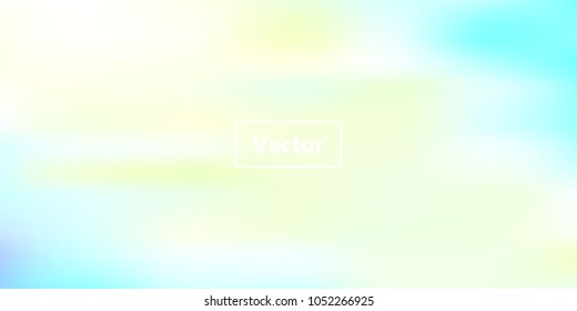 Iridescent holographic background. Spring rainbow texture. Abstract soft pastel colors backdrop. Trendy creative vector cosmic gradient. Vibrant print illustration. Creative neon template for banner.