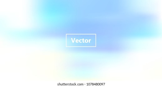 Iridescent holographic background. Spring rainbow texture. Abstract soft pastel colors backdrop. Trendy creative vector cosmic gradient. Vibrant print illustration. Creative neon template for banner.
