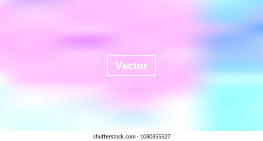 Iridescent holographic background. Spring rainbow texture. Abstract soft pastel colors backdrop. Trendy creative vector cosmic gradient. Vibrant print illustration. Creative neon template for banner.