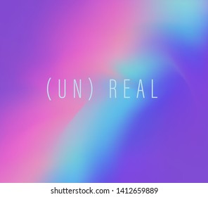 Iridescent holographic texture in vibrant neon and pastel colors. Trippy and distorted image, psychedelic hippie style. Synthwave/ retrowave/ vaporwave neon aesthetics.