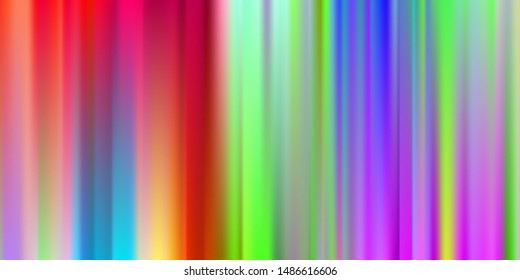 Iridescent, Minimal, Blurred Background. Gradient Mesh.  Cool Neon, Trend Design. For Web Applications, Mobile illustration, Template Design.
