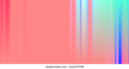 Iridescent, Minimal, Blurred Background. Gradient Mesh.  Trend Light, Modern Effect. For Web Applications, Mobile illustration, Template Design.
