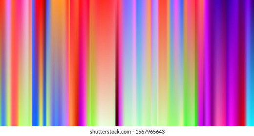 Iridescent, Minimal, Blurred Background.  Iridescent, Blurred Gradient Mesh.  Modern Neon, Celebration Banner. For Web Applications, Mobile illustration, Template Design.
