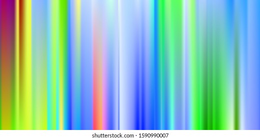 Iridescent, Minimal, Blurred Background.  Iridescent, Blurred Gradient Mesh.  Celebration Holographic, Party Concept. For Web Applications, Mobile illustration, Template Design.

