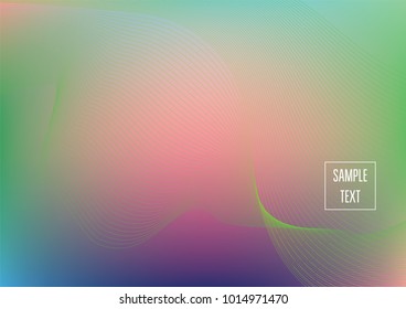 Iridescent neon colored minimal horizontal business background. Funky glitch banner, futuristic tech digital wallpaper. Bright colors pearlescent sparkling vibrant illustration. Luxury modern design.