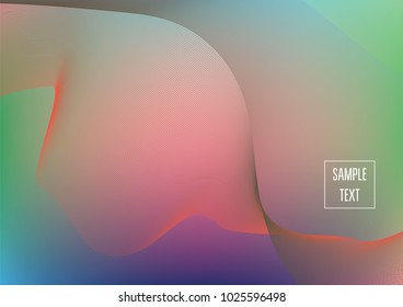 Iridescent neon colored minimal horizontal business background. Funky glitch banner, futuristic tech digital wallpaper. Bright colors pearlescent sparkling vibrant illustration. Luxury modern design.