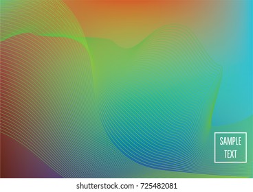 Iridescent neon colored minimal horizontal business background. Funky glitch banner, futuristic tech digital wallpaper. Bright colors pearlescent sparkling vibrant illustration. Luxury modern design.