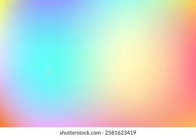Iridescent noise texture blur abstract background