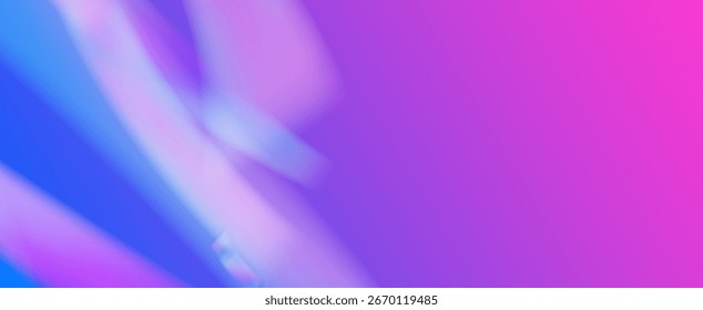 Fondo de prisma iridiscente. Efecto de fuga de luz de arco iris.  Filtrar De Cámara Con Superposición Holográfica, Textura Desenfocada Y Haz De Fantasía. Fondo De Prisma De Cristal Iridiscente Con Luz.
