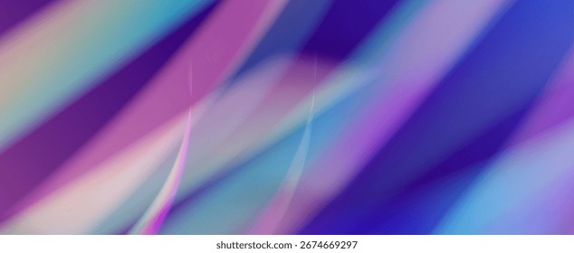 Fondo de prisma iridiscente. Efecto de fuga de luz de arco iris.  Brillo De Espectro Y Haz De Cámara Con Una Explosión De Color Y Brillo De Gema. Fondo De Prisma De Cristal Iridiscente Con Luz.
