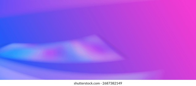 Fondo de prisma iridiscente. Efecto de fuga de luz de arco iris.  El Vector Estalló Con Un Filtrar De Luz Solar, Un Efecto De Desenfoque Y Un Haz De Cámara Brillante. Fondo De Prisma De Cristal Iridiscente Con Luz.