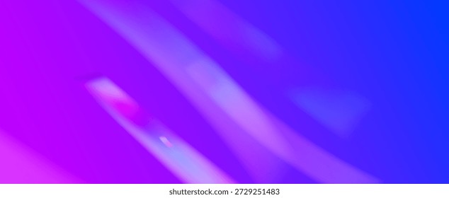 Fondo de prisma iridiscente. Efecto de fuga de luz de arco iris.  Bokeh 3D Con Un Aura Suave, Resplandor De Refracción Y Diamante Transparente. Fondo De Prisma De Cristal Iridiscente Con Luz.