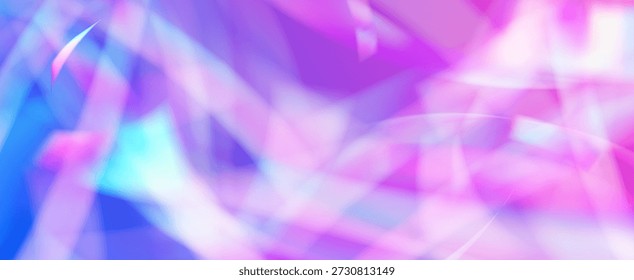 Fondo de prisma iridiscente. Efecto de fuga de luz de arco iris.  Abstractas Textura Desenfocada Con Un Filtrar De Refracción Y Un Sutil Color Aura. Fondo De Prisma De Cristal Iridiscente Con Luz.