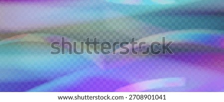 Iridescent Prism Background. Rainbow Light Leak Effect.  Bokeh Aura And Abstract Shine With Diamond Rays And Lens Refraction. Iridescent Crystal Prism Background With Light.