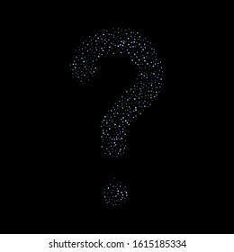 Iridescent rectangle, shiny confetti. Rainbow Scattered little sparkling, glitter sequin. Random falling paillettes, spangle, square elements black background. New Year Christmas Vector illustration.