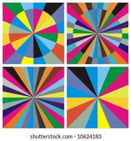 iridescent reel and color spectrum