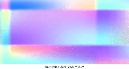 Iridescent silver, hologram rainbow foil texture background. Raster image.