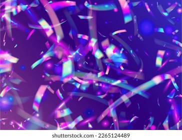 Iridescent Sparkles. Rainbow Glare. Fantasy Art. Digital Foil. Pink Disco Confetti. Party Design. Laser Vaporwave Gradient. Bokeh Effect. Purple Iridescent Sparkles