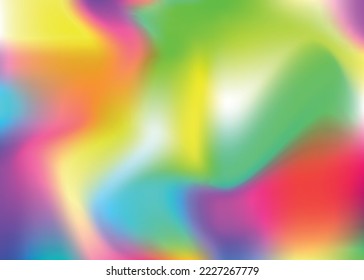 Iridescent Texture. Abstract Background. Pearlescent Gradient. Shiny Holography Illustration. Fantasy Fluid. Rainbow Foil. Violet Soft Background. Metal Poster. Pink Iridescent Texture